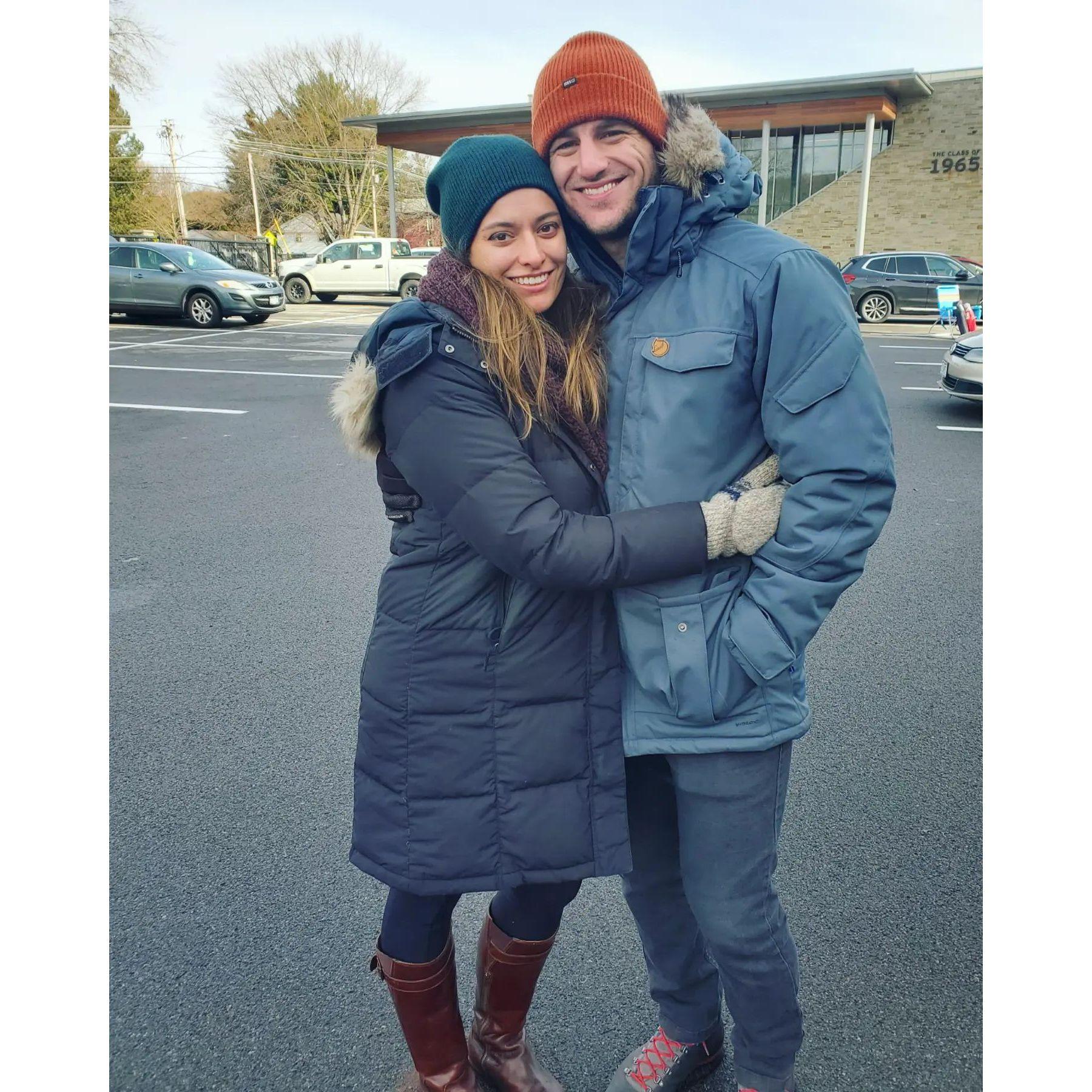 It might have been the coldest day in our lives, but we had so much fun tailgating in Syracuse, New York.