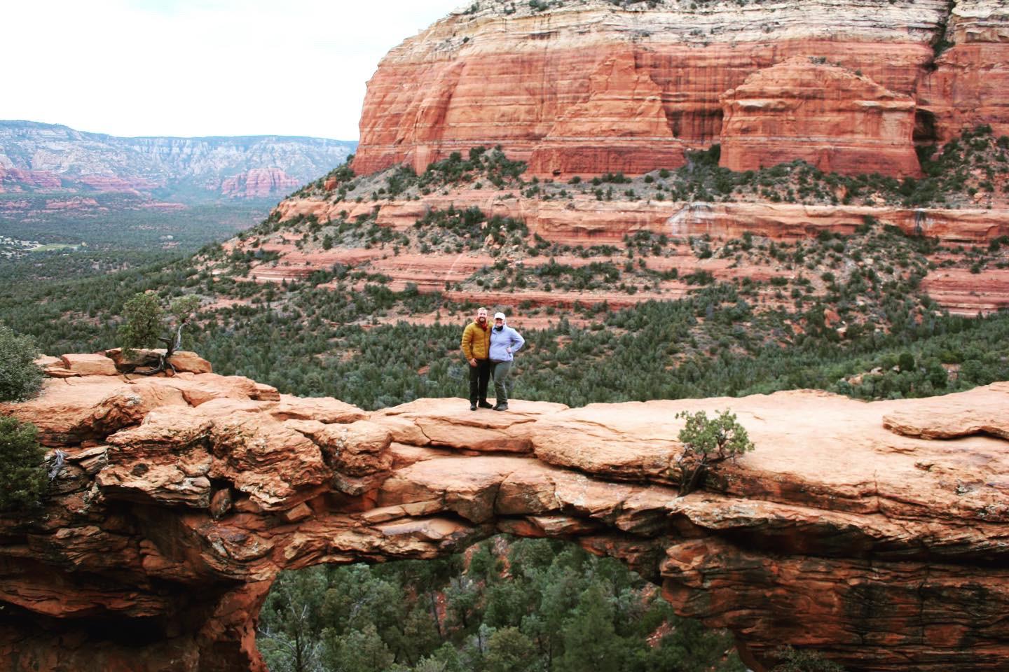 December 2019 - on Devil’s Bridge in Sedona, AZ