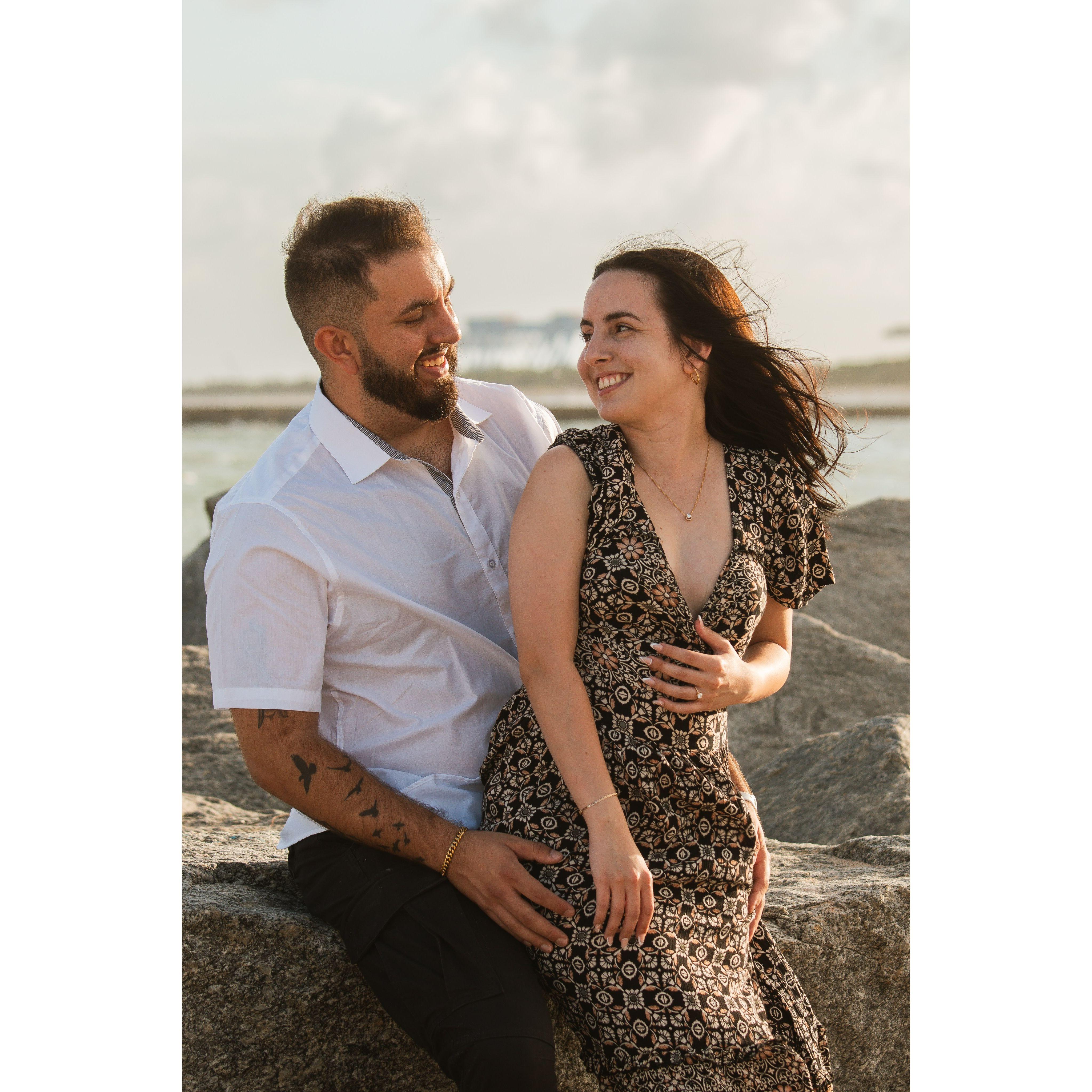 "Lost in each other's eyes, where the world fades away and only love remains."
