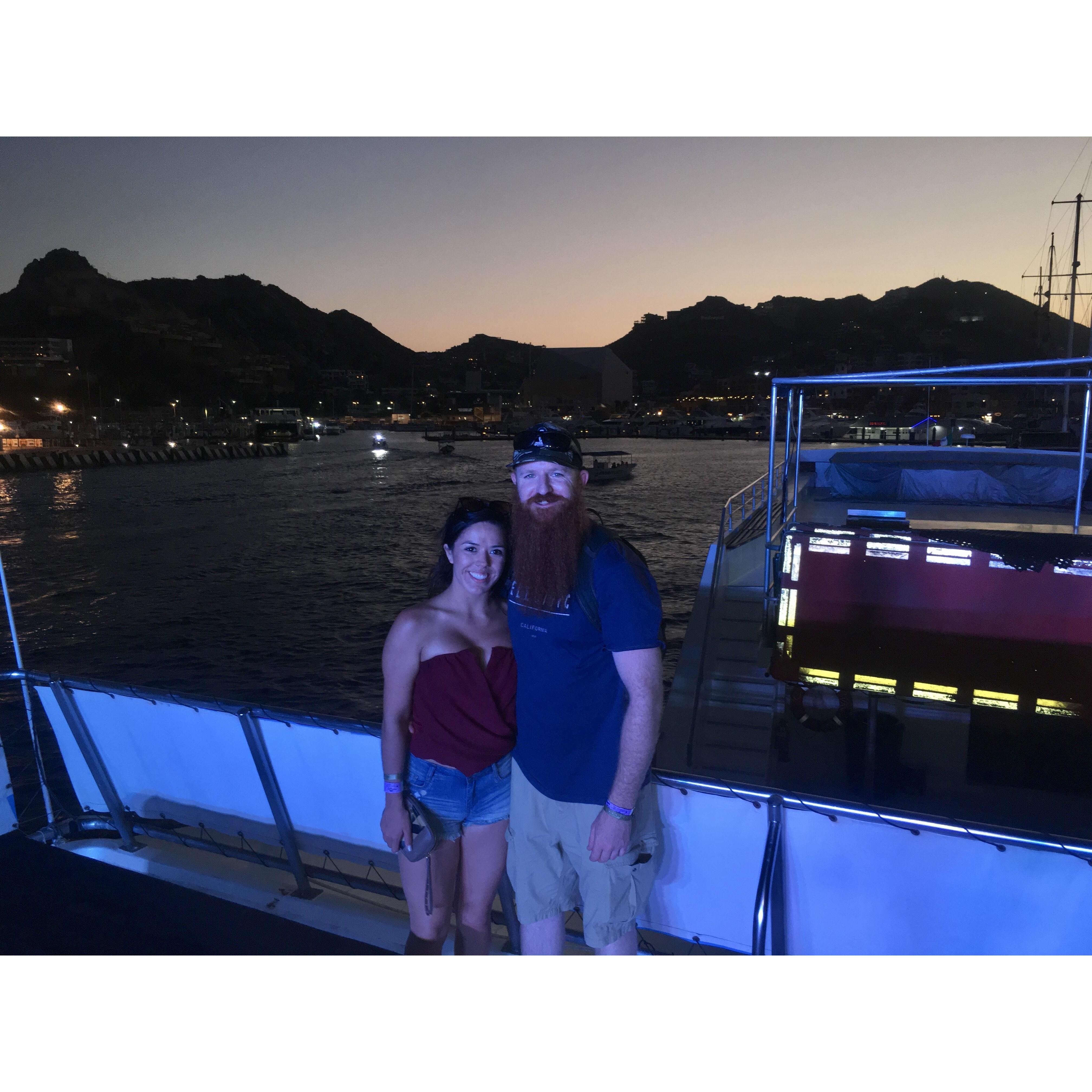 Dinner cruise in Cabo