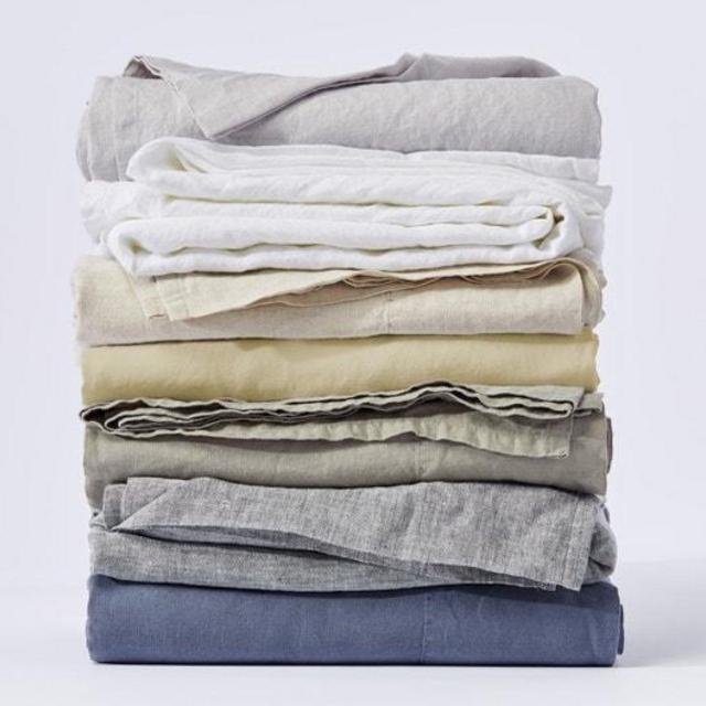 Organic Relaxed Linen Sheets