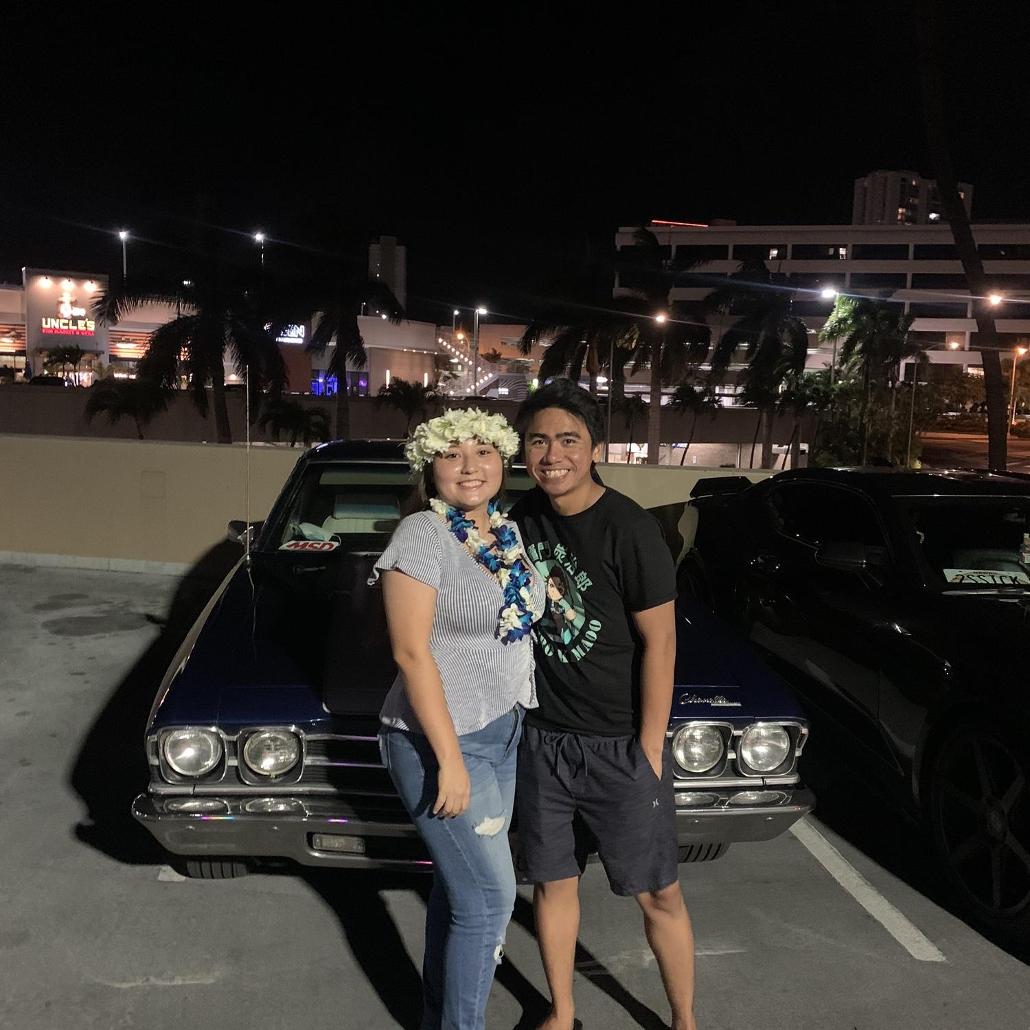 October 2021 Celebrating Nadia’s Birthday
& cruising in the Chevelle