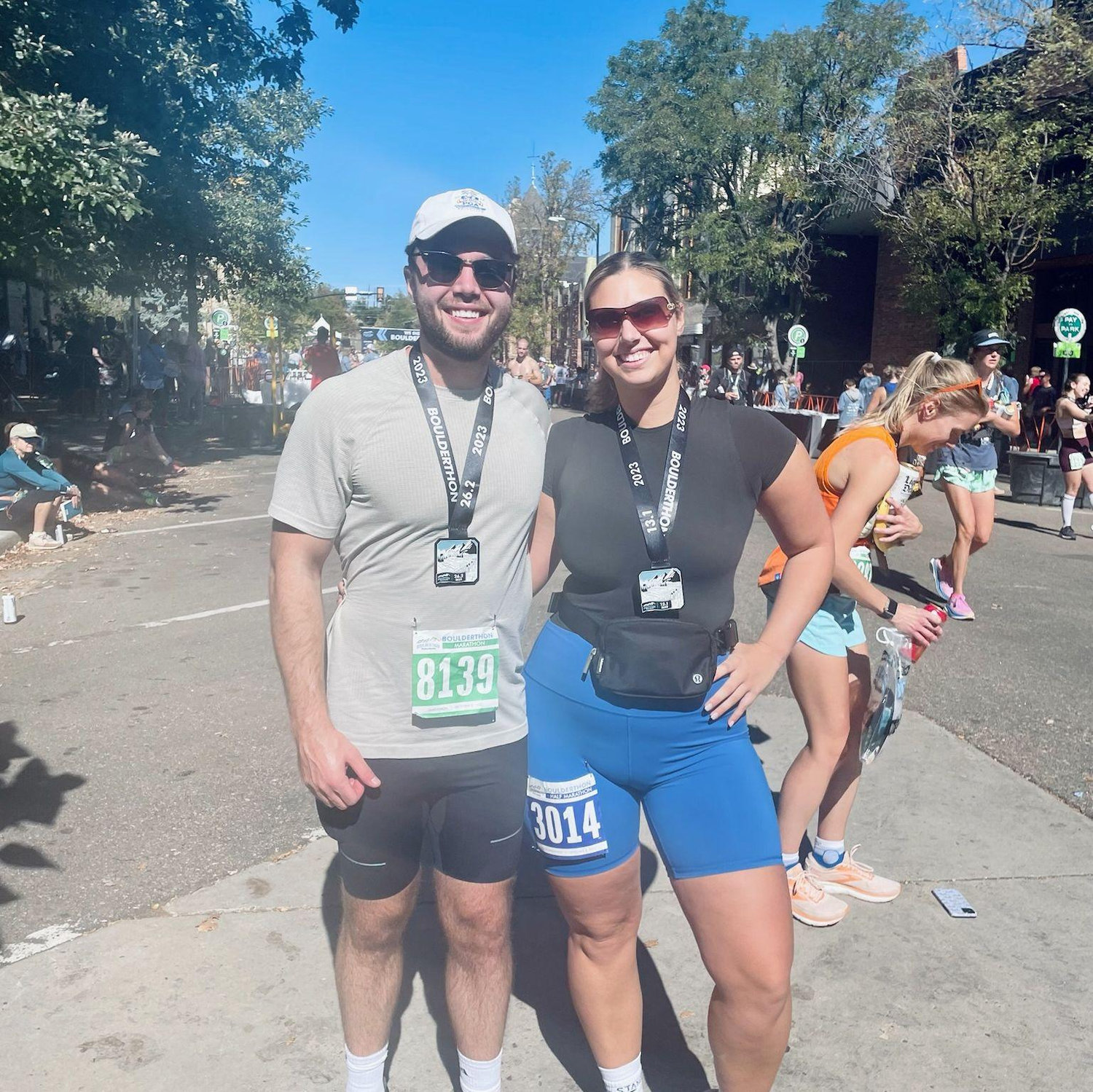 Running the Boulderthon together!