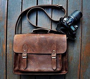 Leather Camera Bag