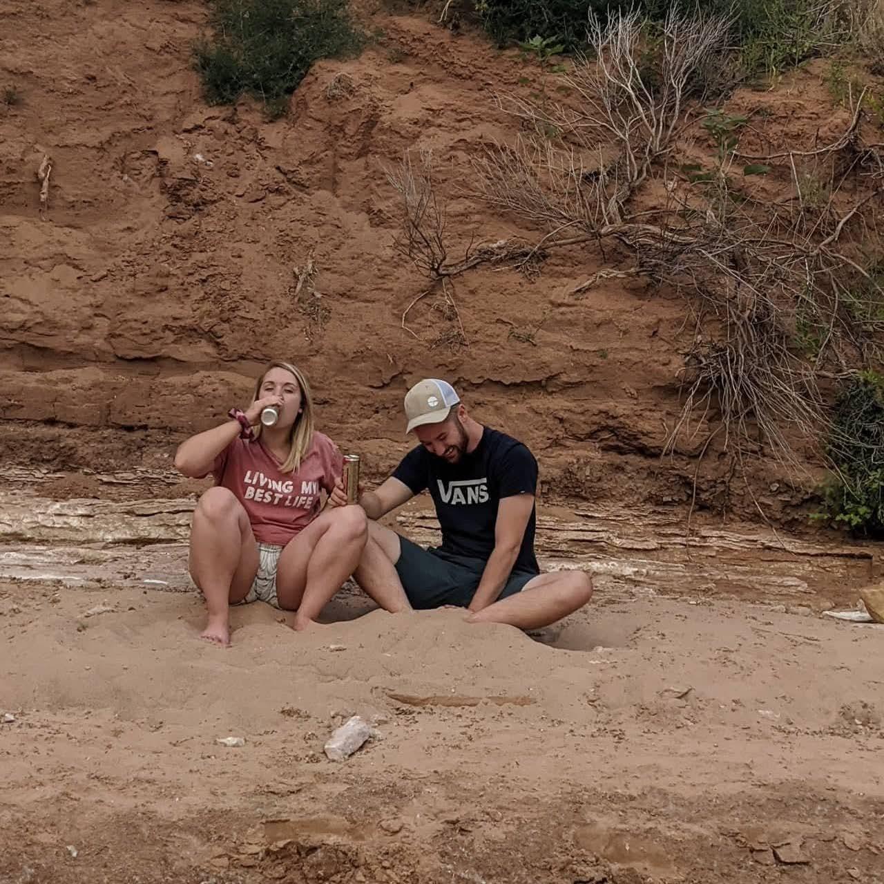 Beach moments at Horsetooth