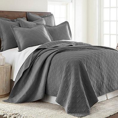 Levtex Home Sasha Full/Queen Quilt in Charcoal