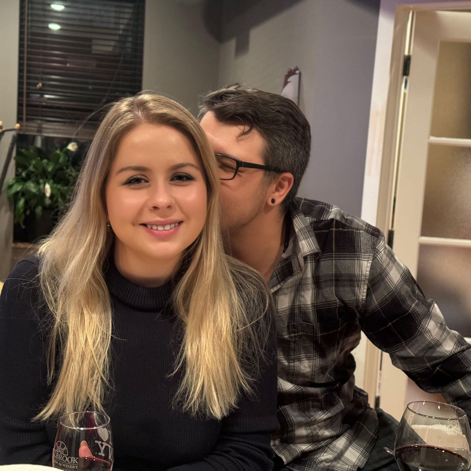 Our first double-date with friends