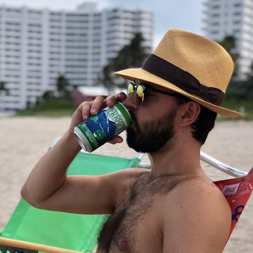 September 2018. Terrapin Brewing model gig - Lauderdale by the Sea, FL.