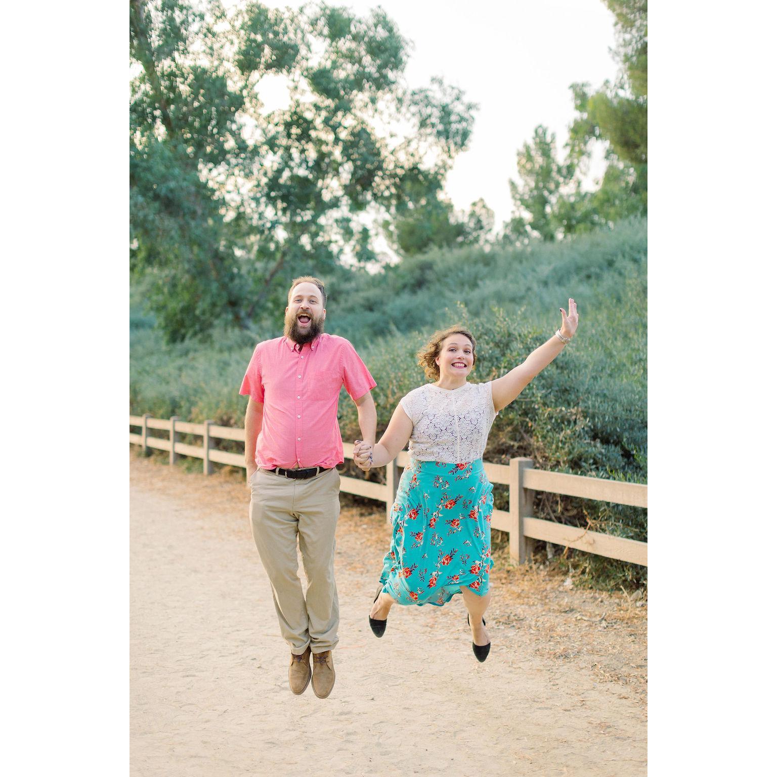 We can't contain our excitement to see everyone on our wedding day! <3