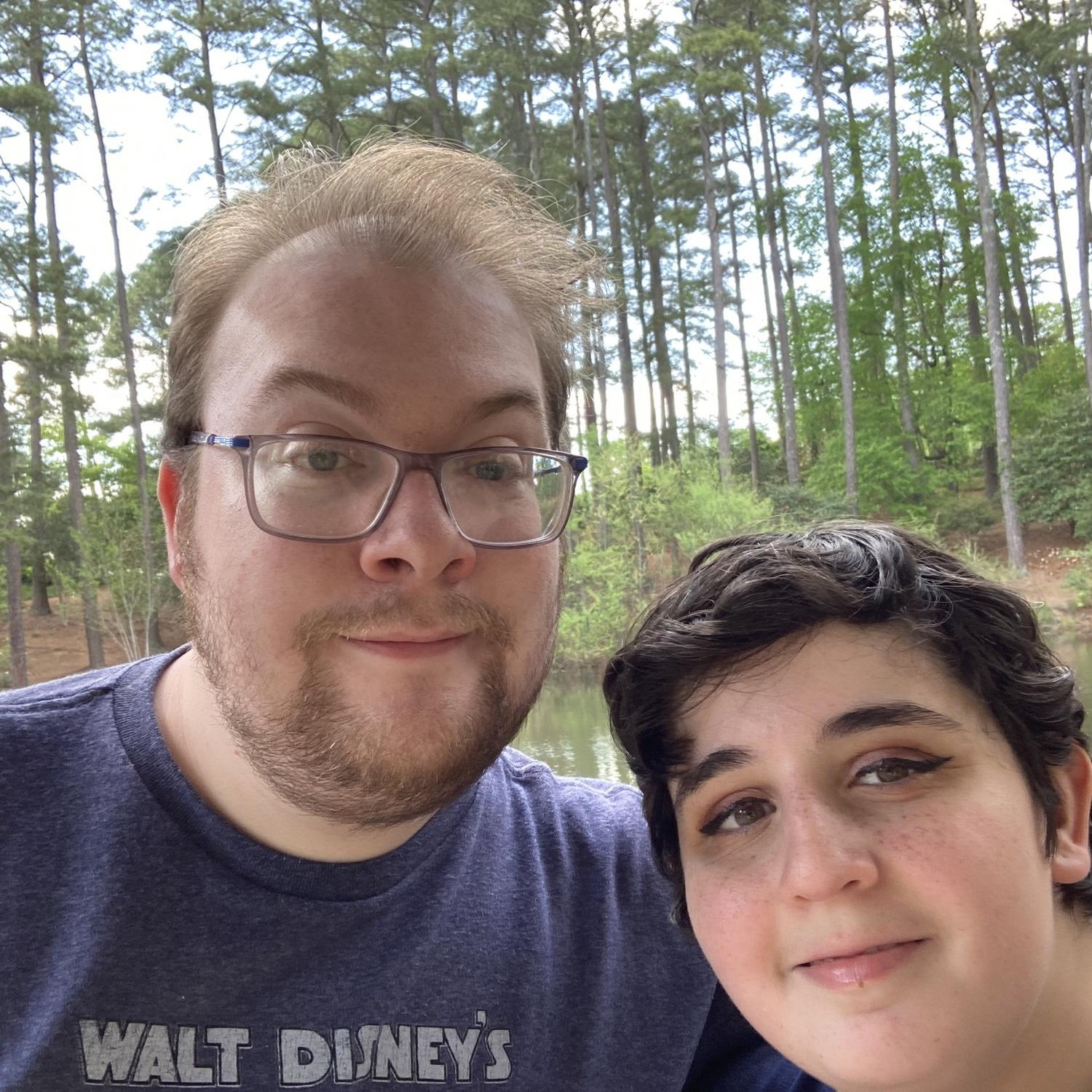 During a forest fest in Clemson