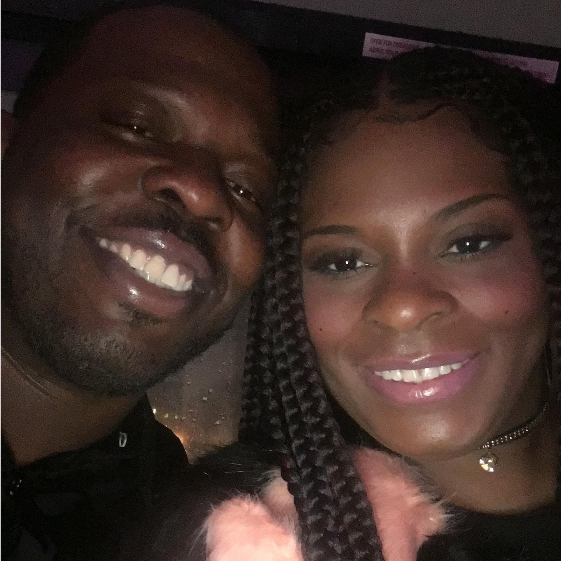 Our Atlanta SkyView Ferris Wheel date!