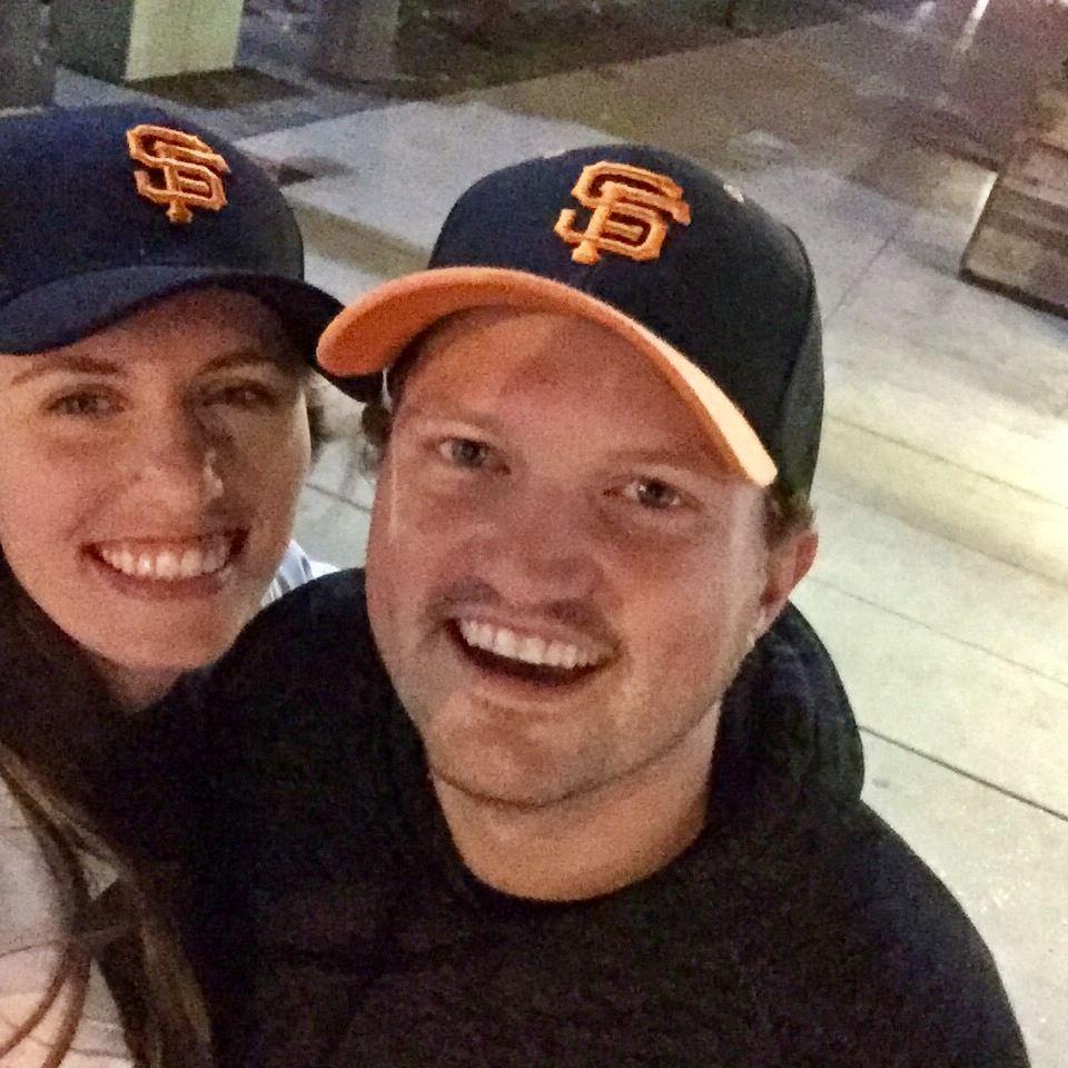Our first Giants game together