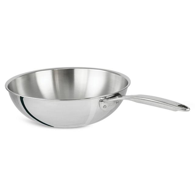 Cristel Stainless Steel 12" Wok