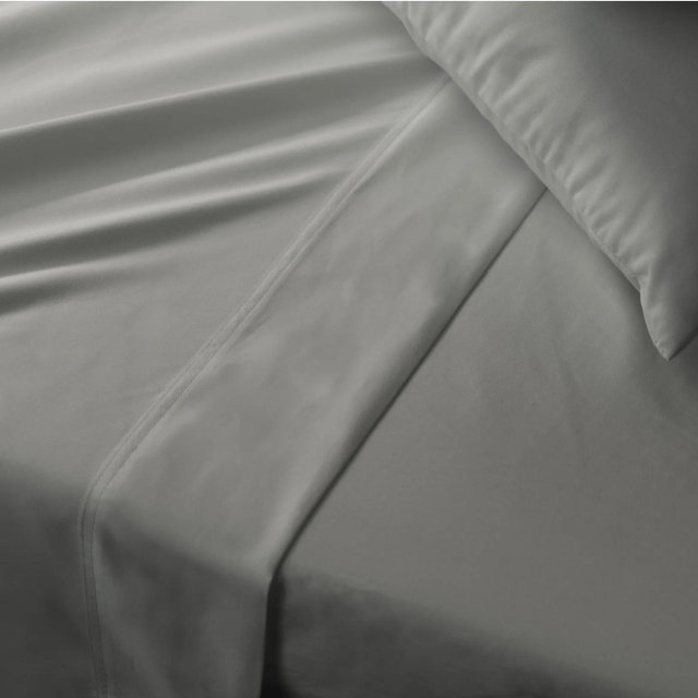 Brooklyn Bedding Deep Pocket Tencel Sheets (King, Silver)