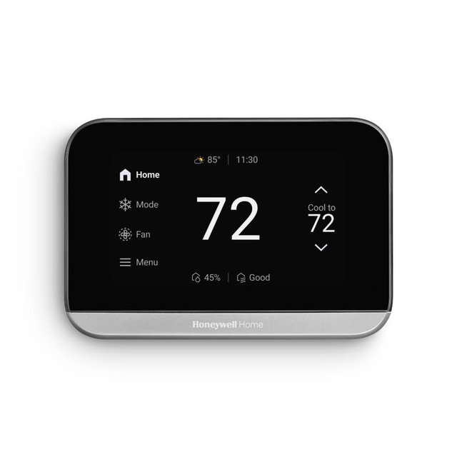Honeywell Home X7S Smart Programmable Wi-Fi Thermostat with Humidity Monitoring, 4.3" Customizable Touchscreen Display, Sensor Feature, Energy Star - Works w/Alexa, Matter, Apple, Google