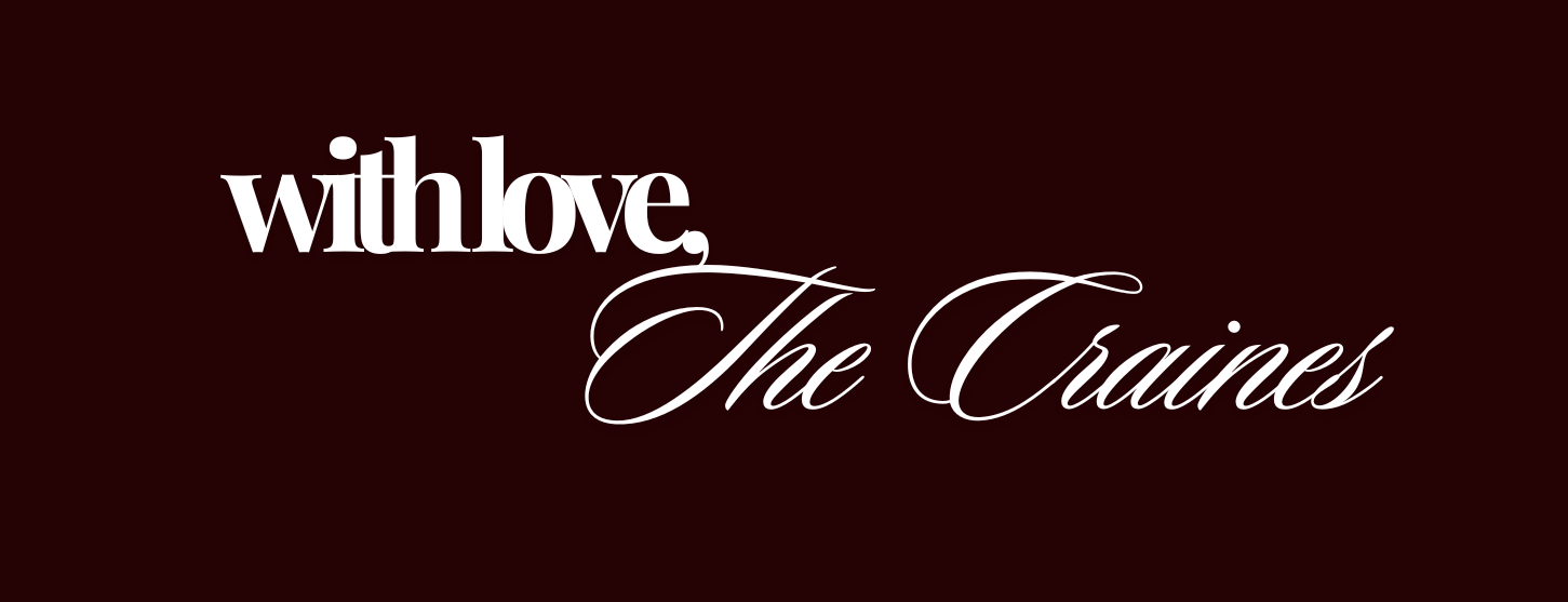 The Wedding Website of Sydney Benderman and Anthony Craine
