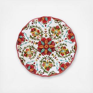 Allegra BPA Free Melamine Salad Plate, Set of 4