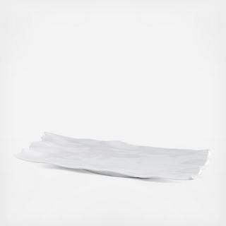 Ruffle BPA Free Melamine Sandwich Platter