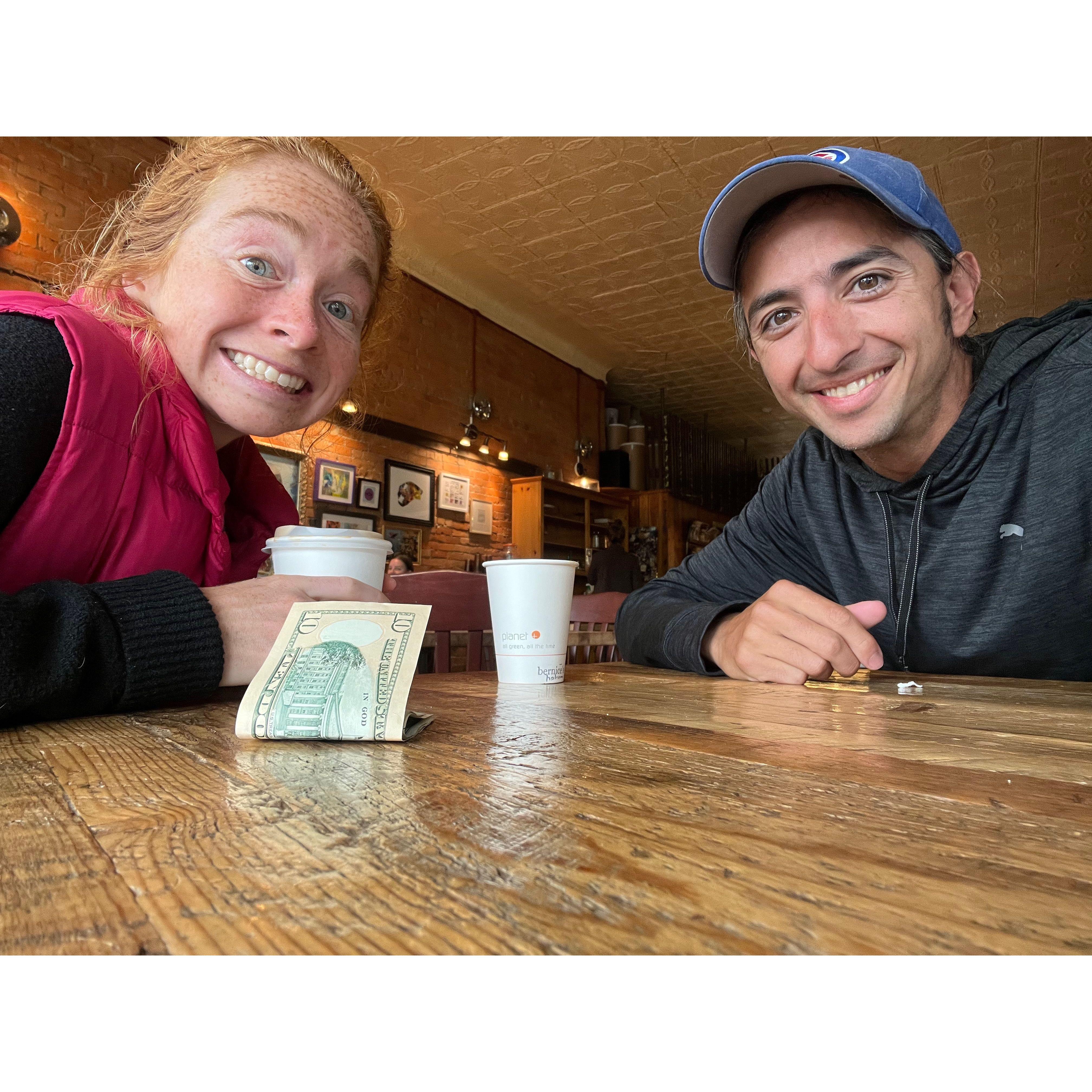 Our favorite coffee stop - Bernices !