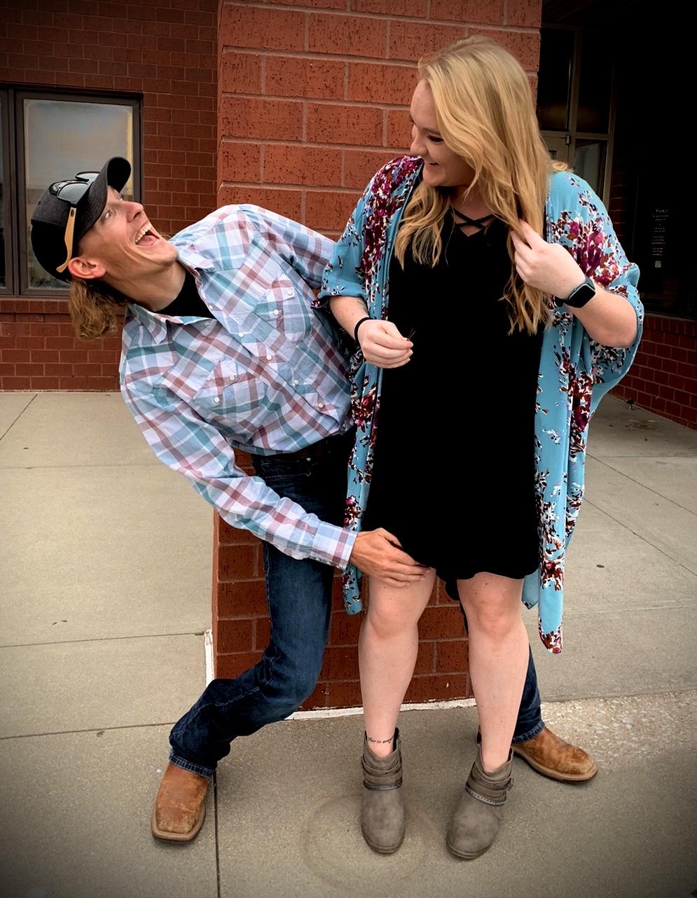 Our first wedding that we attended together in Lincoln, NE