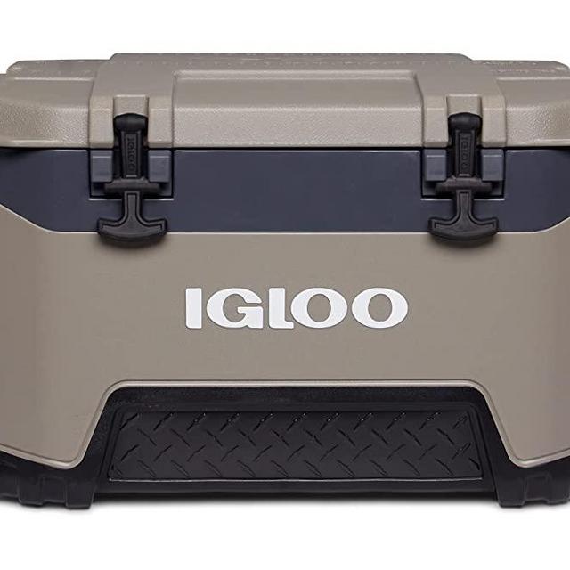 Igloo BMX 52 Quart Cooler with Cool Riser Technology, Fish Ruler, and Tie-Down Points