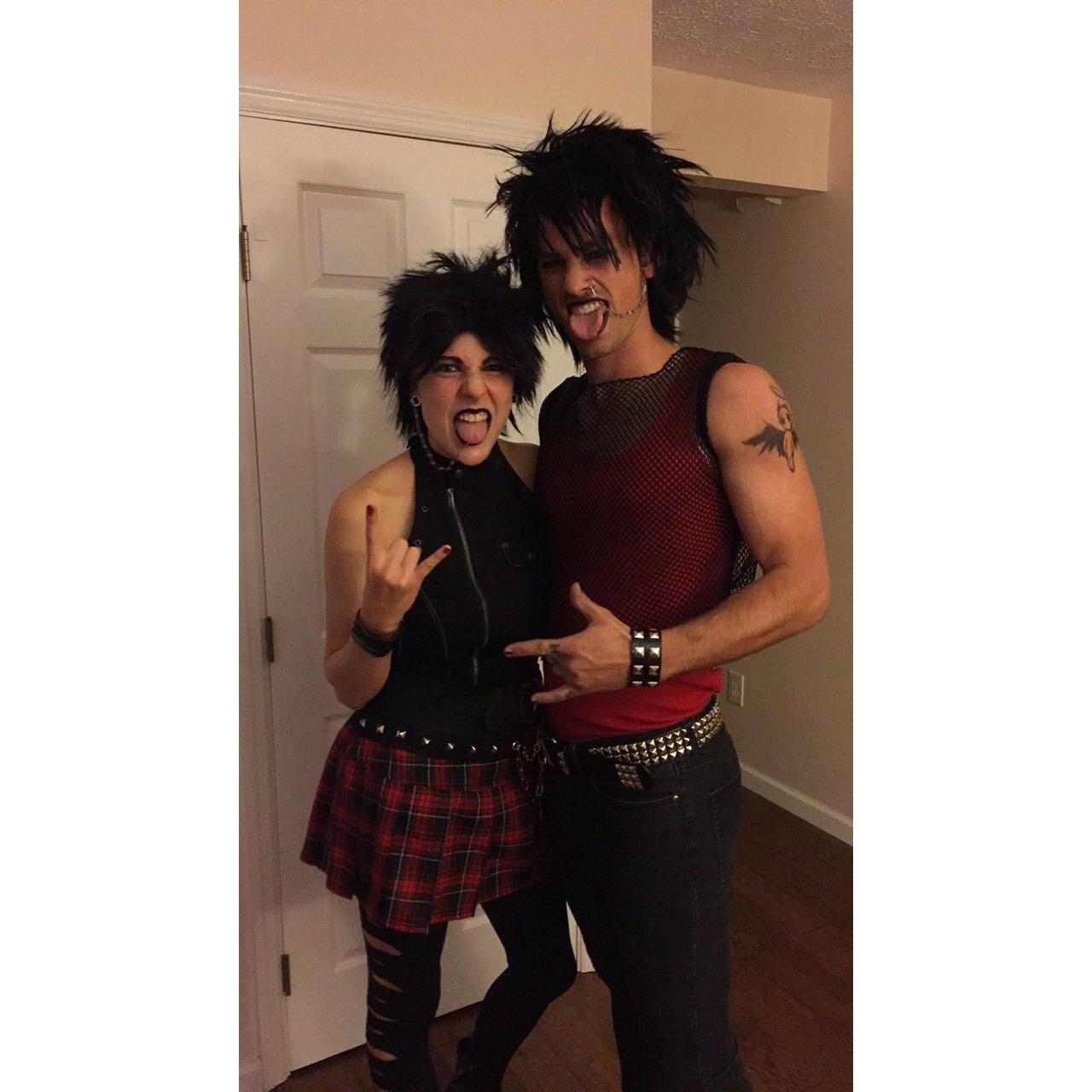 Our goal of being unrecognizable was achieved, greatest Halloween costume ever!