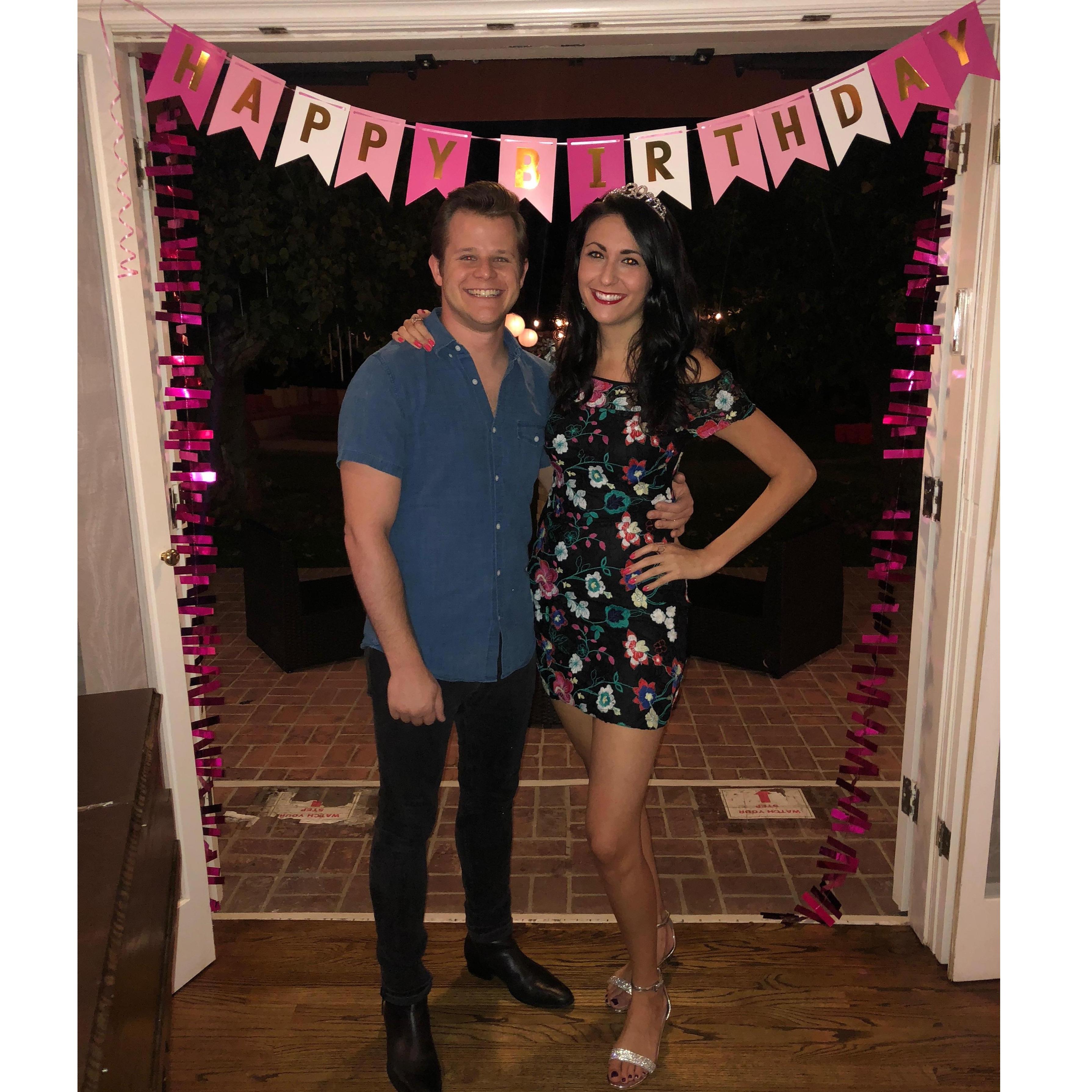 Celebrating Michelle's 30th birthday!