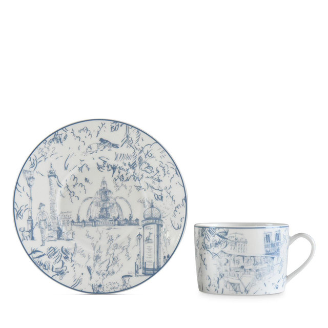 Bernardaud Tout Paris Tea Cup