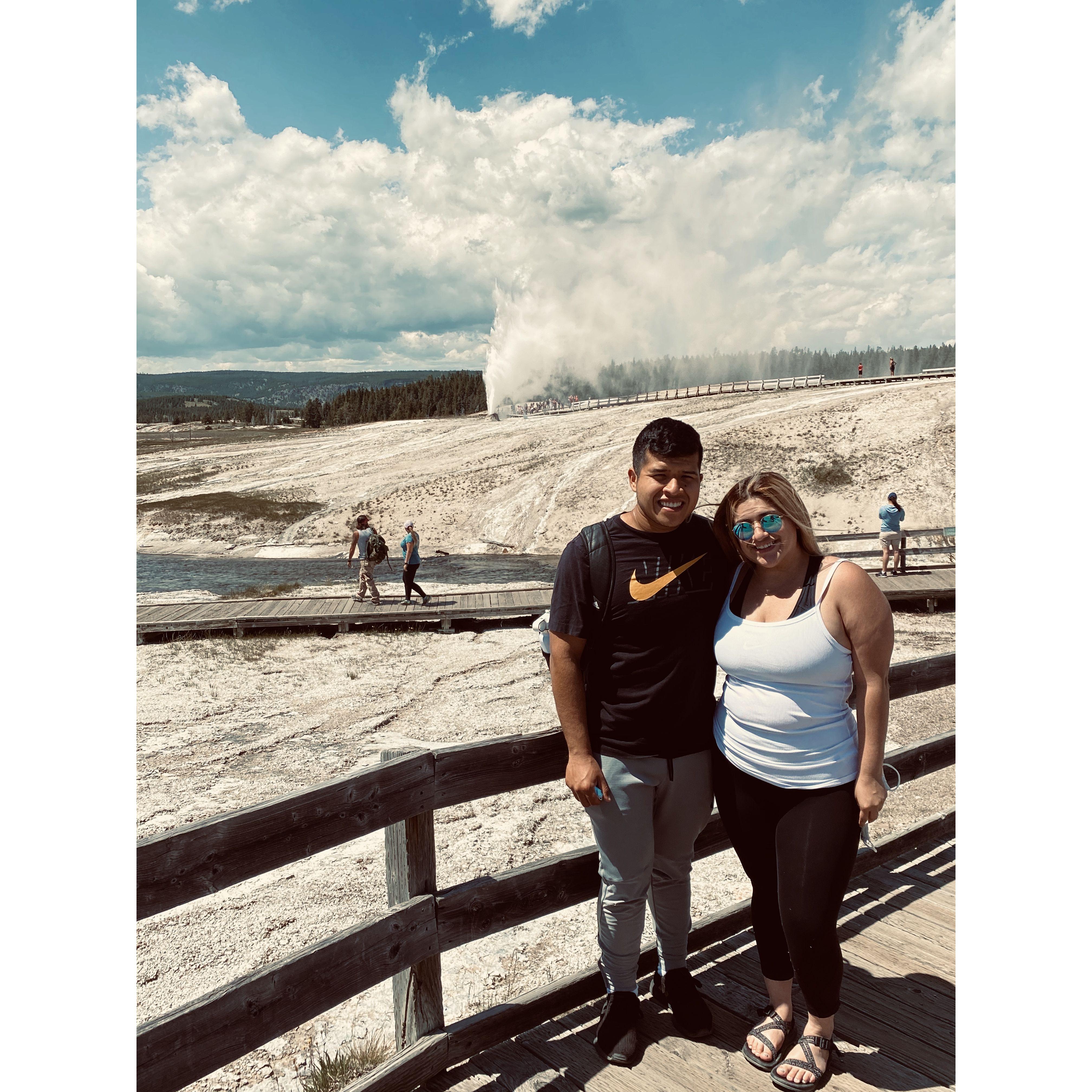 First trip to Yellowstone