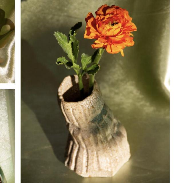 Custom Shabbat candlesticks & kiddush cup by artist (& friend!) Alana Miller