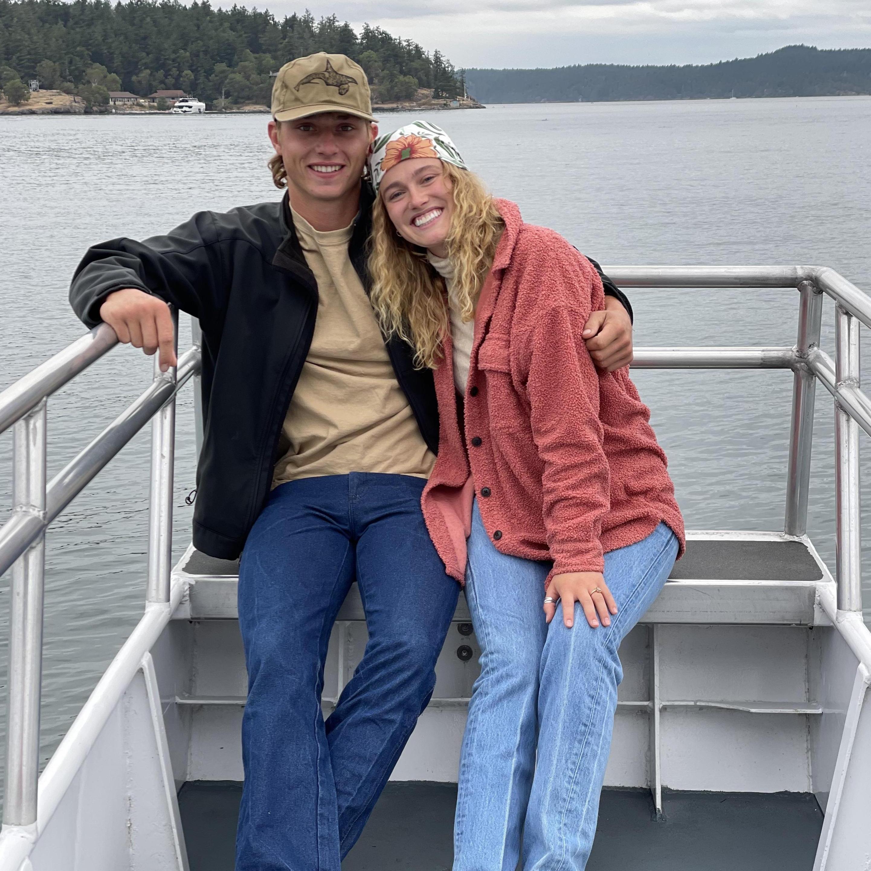 We have spent much of our relationship long distance. This was summer 2021 in San Juan Island where Cayla worked for the summer.