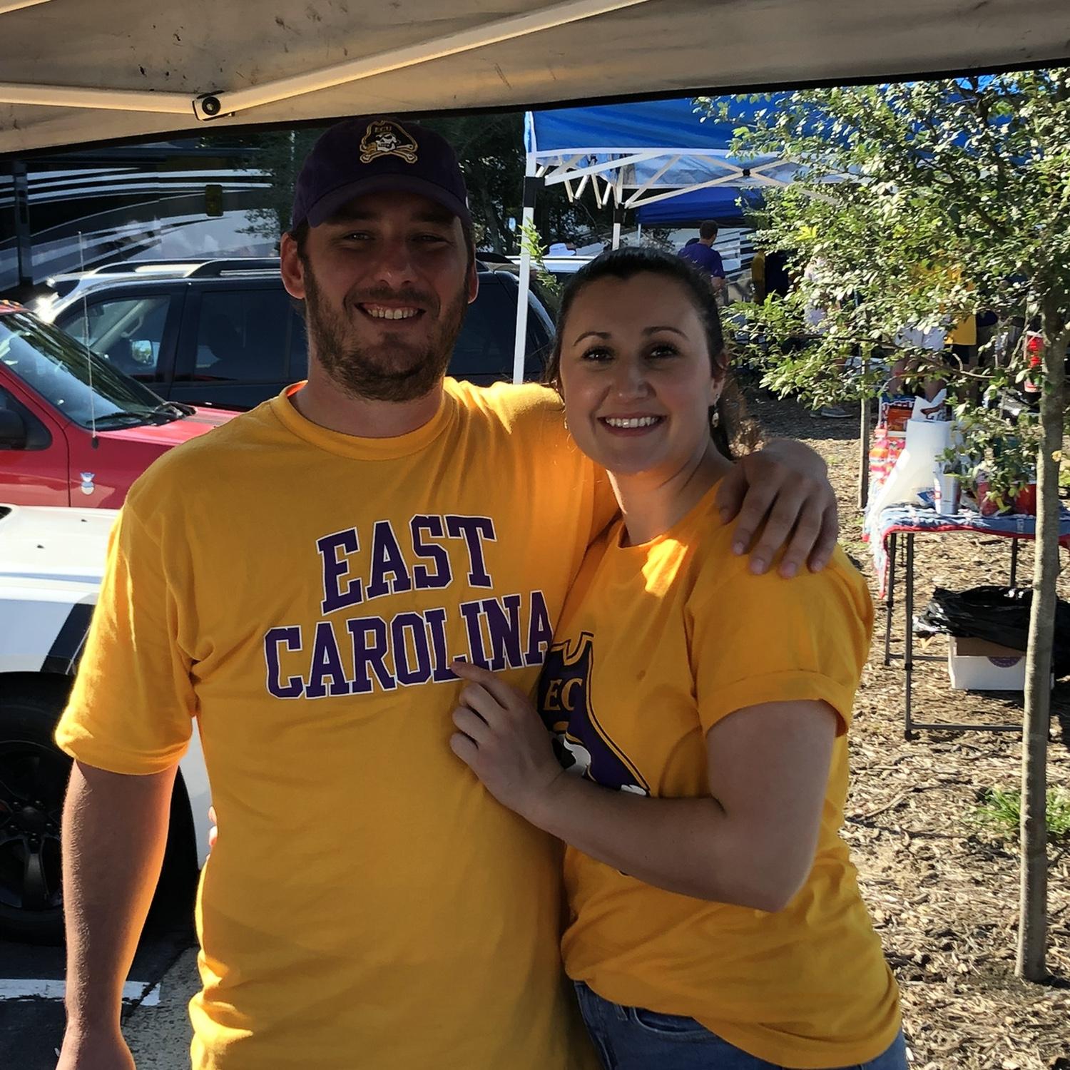 When are we ever not at an ECU football game?