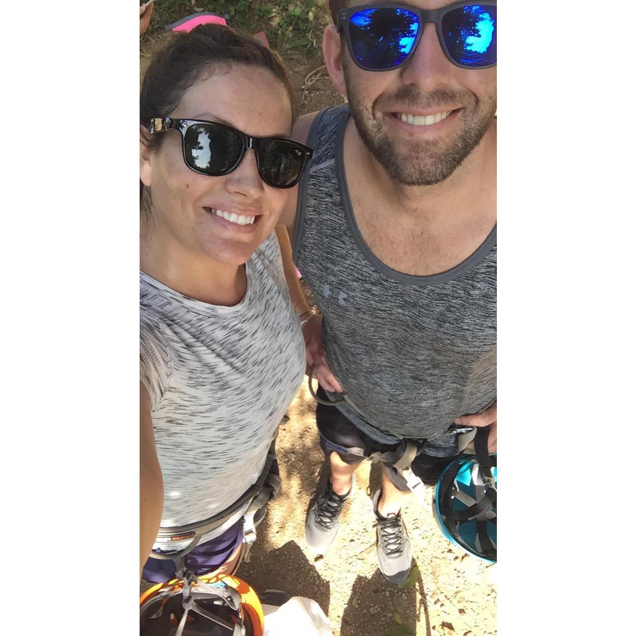 Rock climbing in Krabi, Thailand!