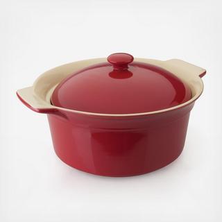 Geminis Round Covered Baking Dish