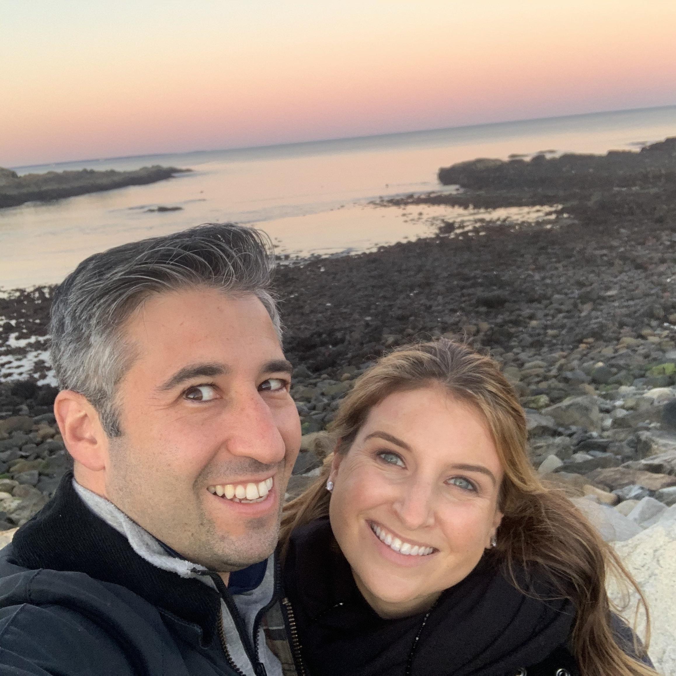 I'm seeing a pattern...we like sunsets and beaches!