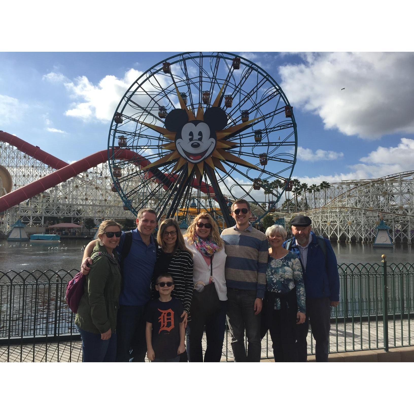 12/27/2018:  California Adventure with Katie's Family