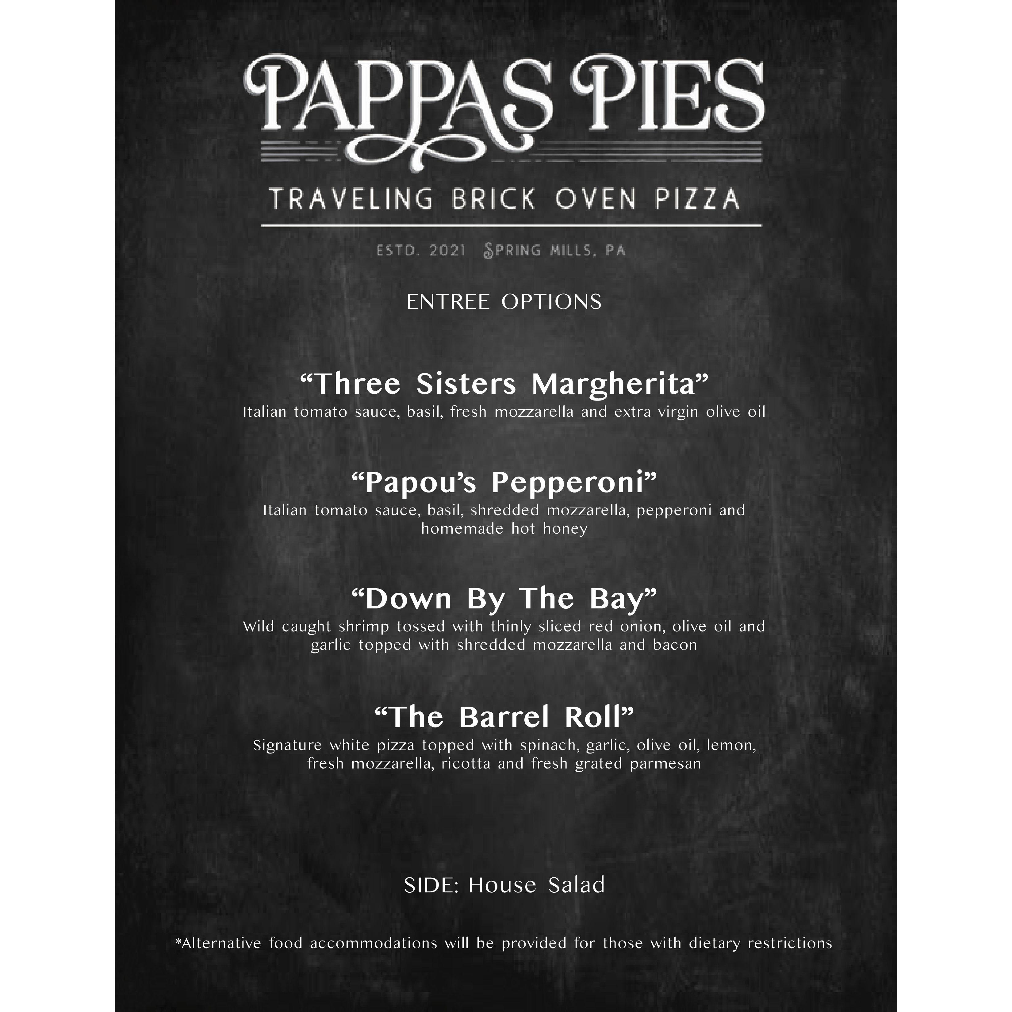 Catering Menu