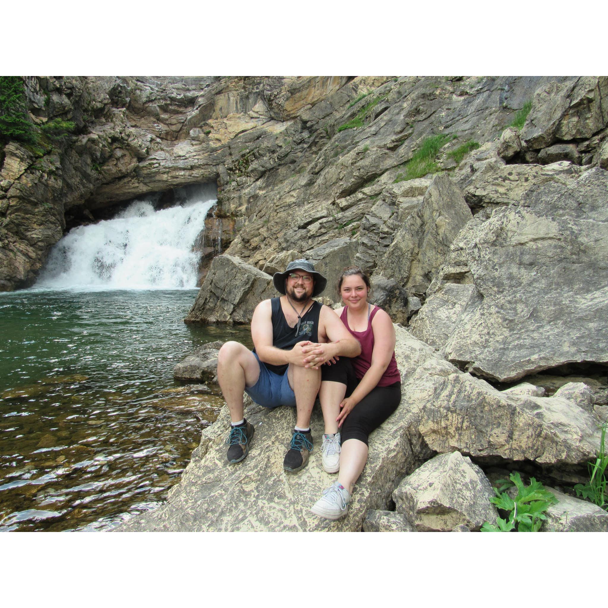 Chasing waterfalls in Glacier National Park