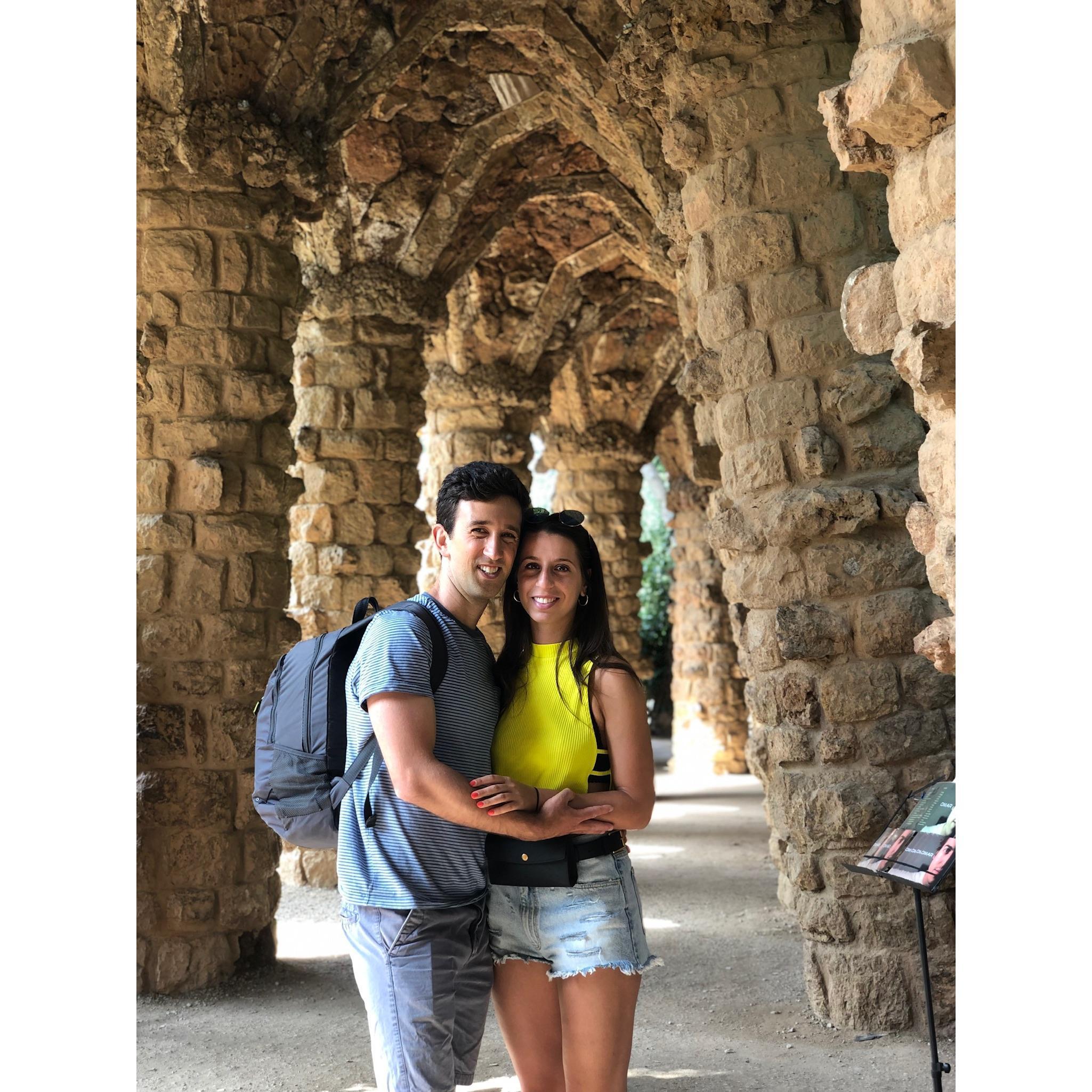 Taking on Barcelona.