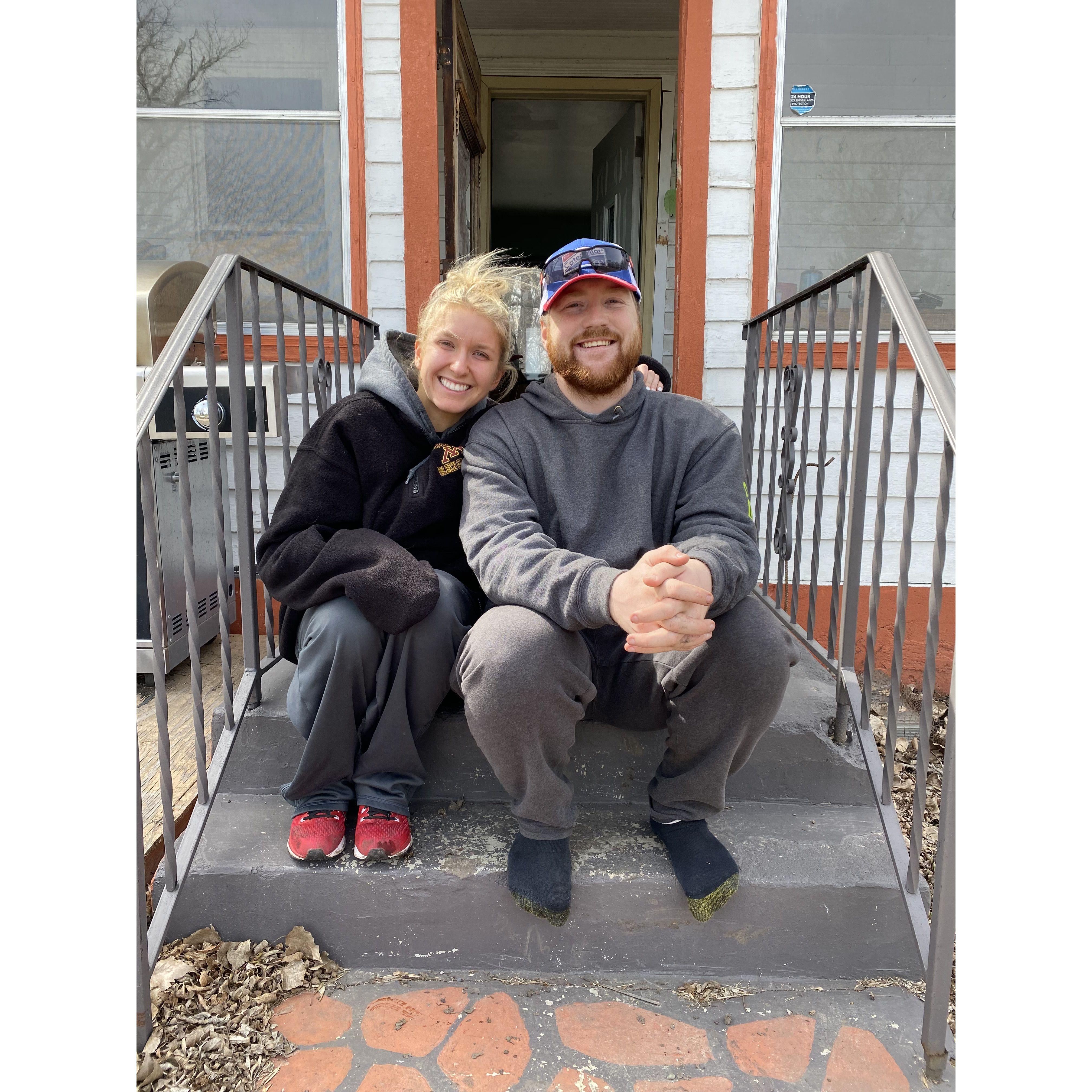 First week in our "new" house and lots of renovations!