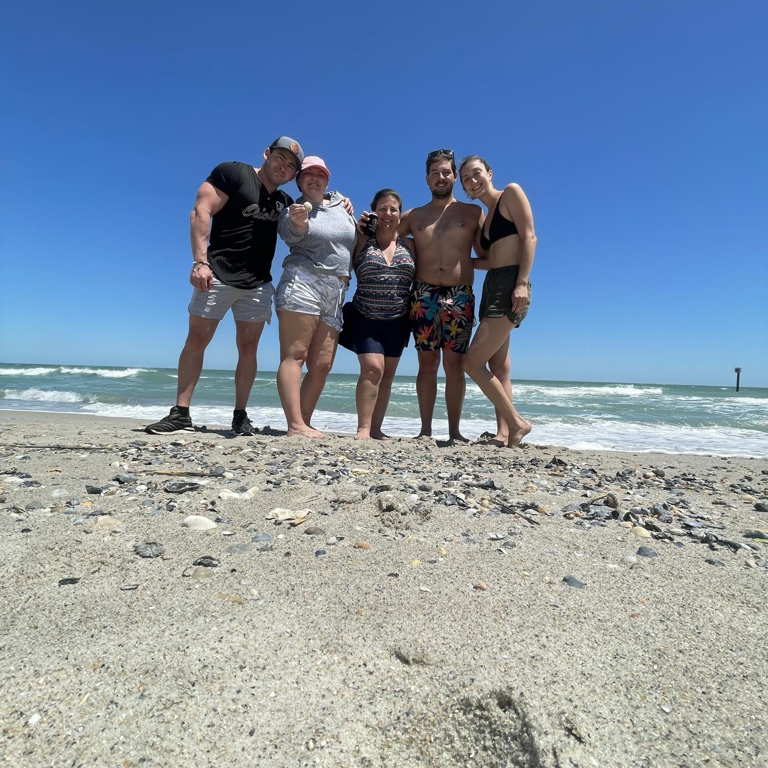 Family beach trip!