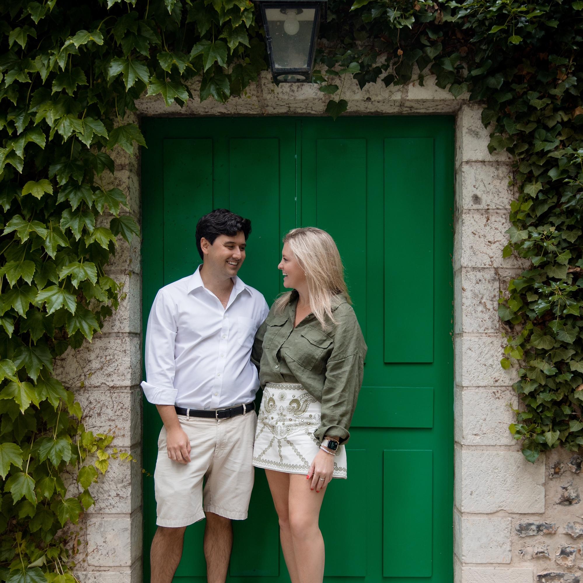 July 14th, 2024. Our engagement, Giverny, France.