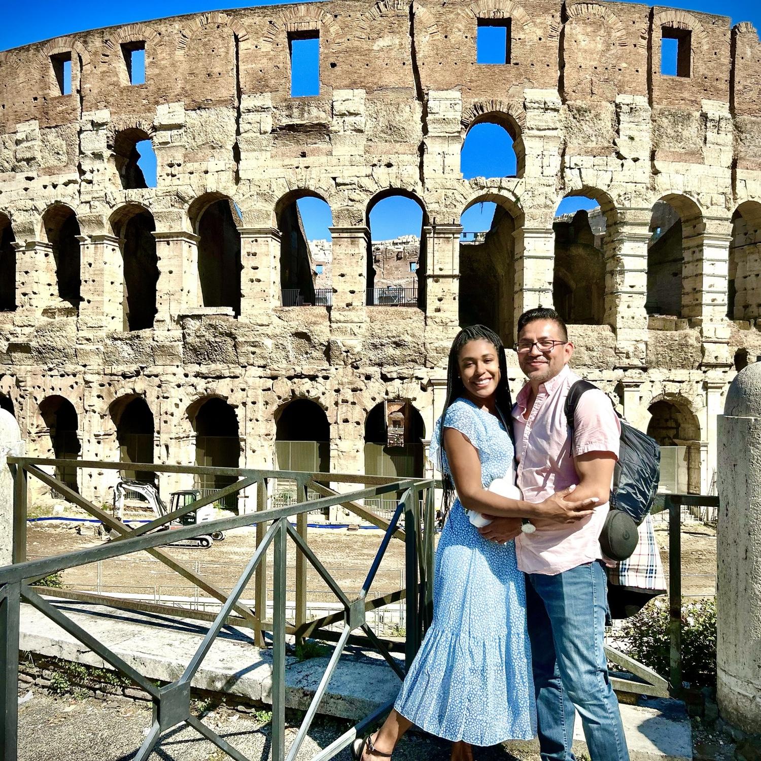 Anthony’s dream to see the Colosseum.