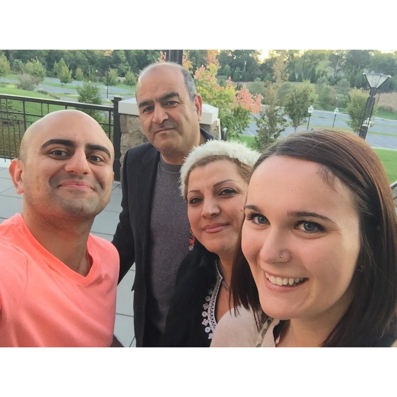 When Tonia met Aryan's parents for the first time