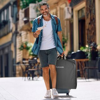 40" Deluxe Groom Tux & Suit Travel Garment Bag