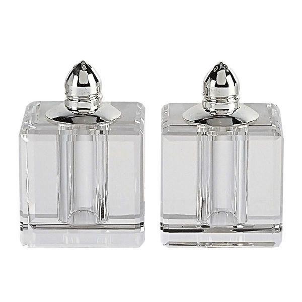 CRYSTAL SALT & PEPPER SET