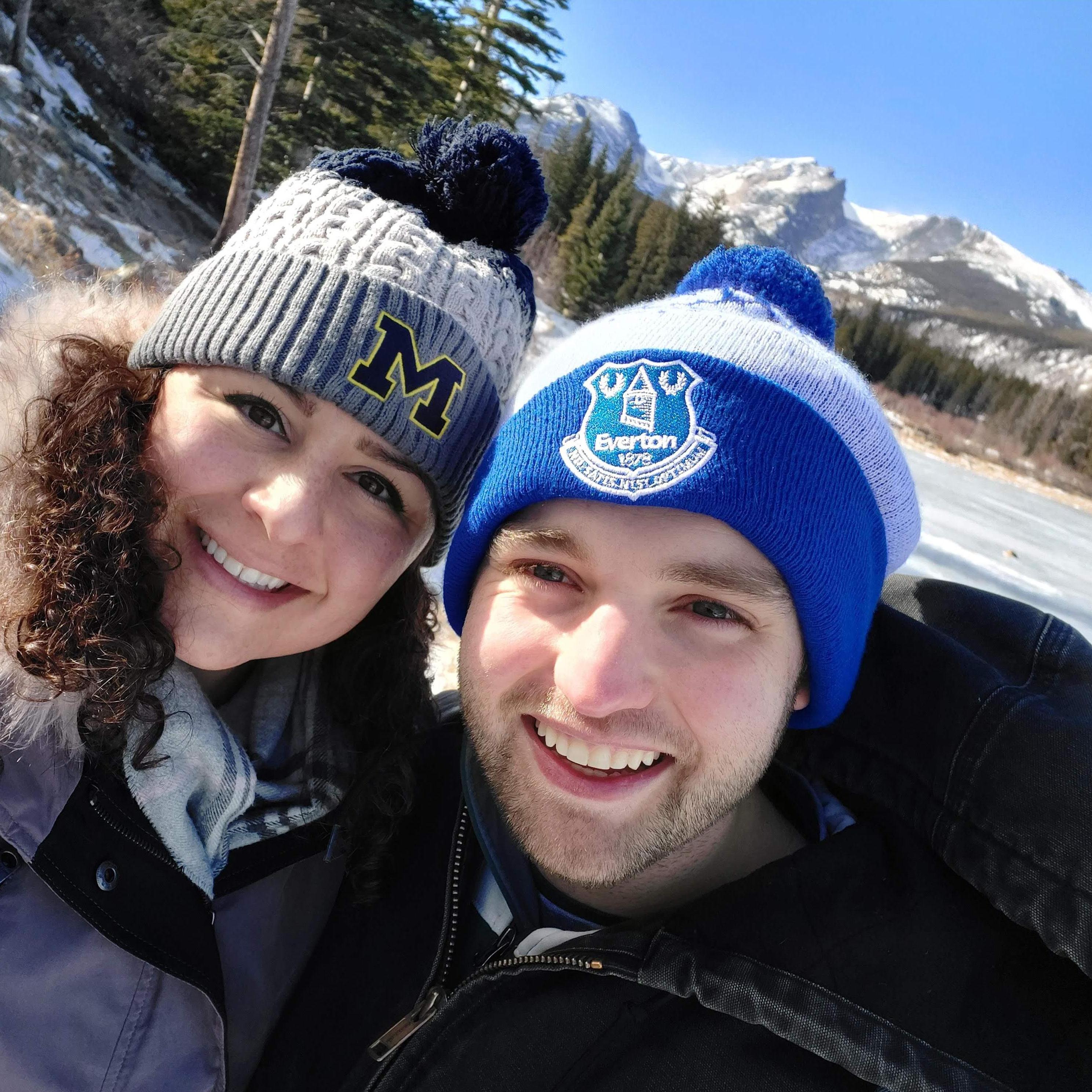 Hiking in Estes Park, CO.