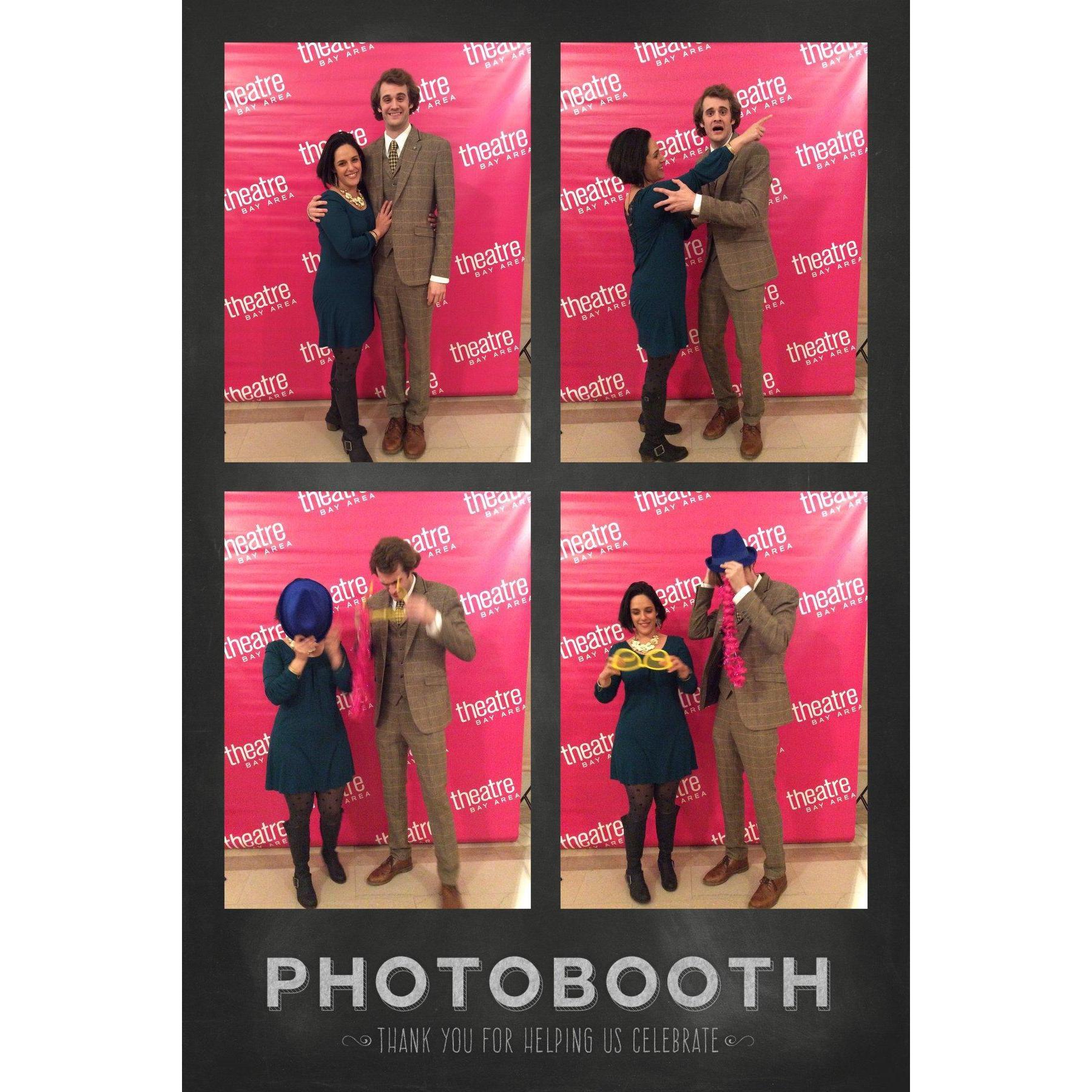 Photo booth fun at TBA Awards 2018