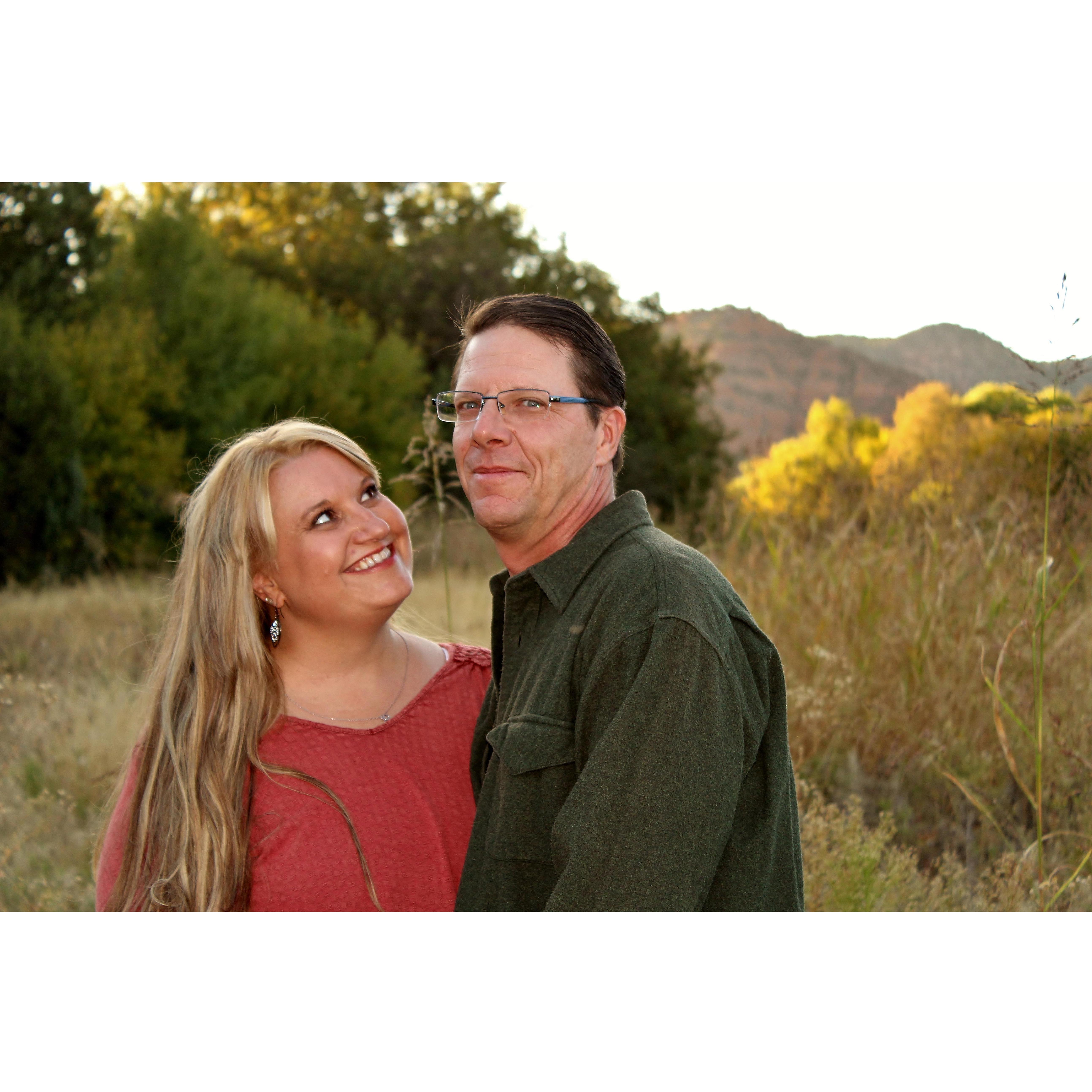 Photo shoot in Sedona, Az 2017