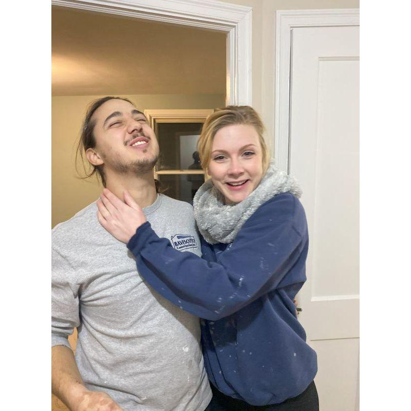 Having fun fixing it up!